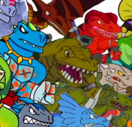 dino warriors battle