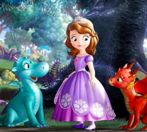 princesse sofia et les dragons